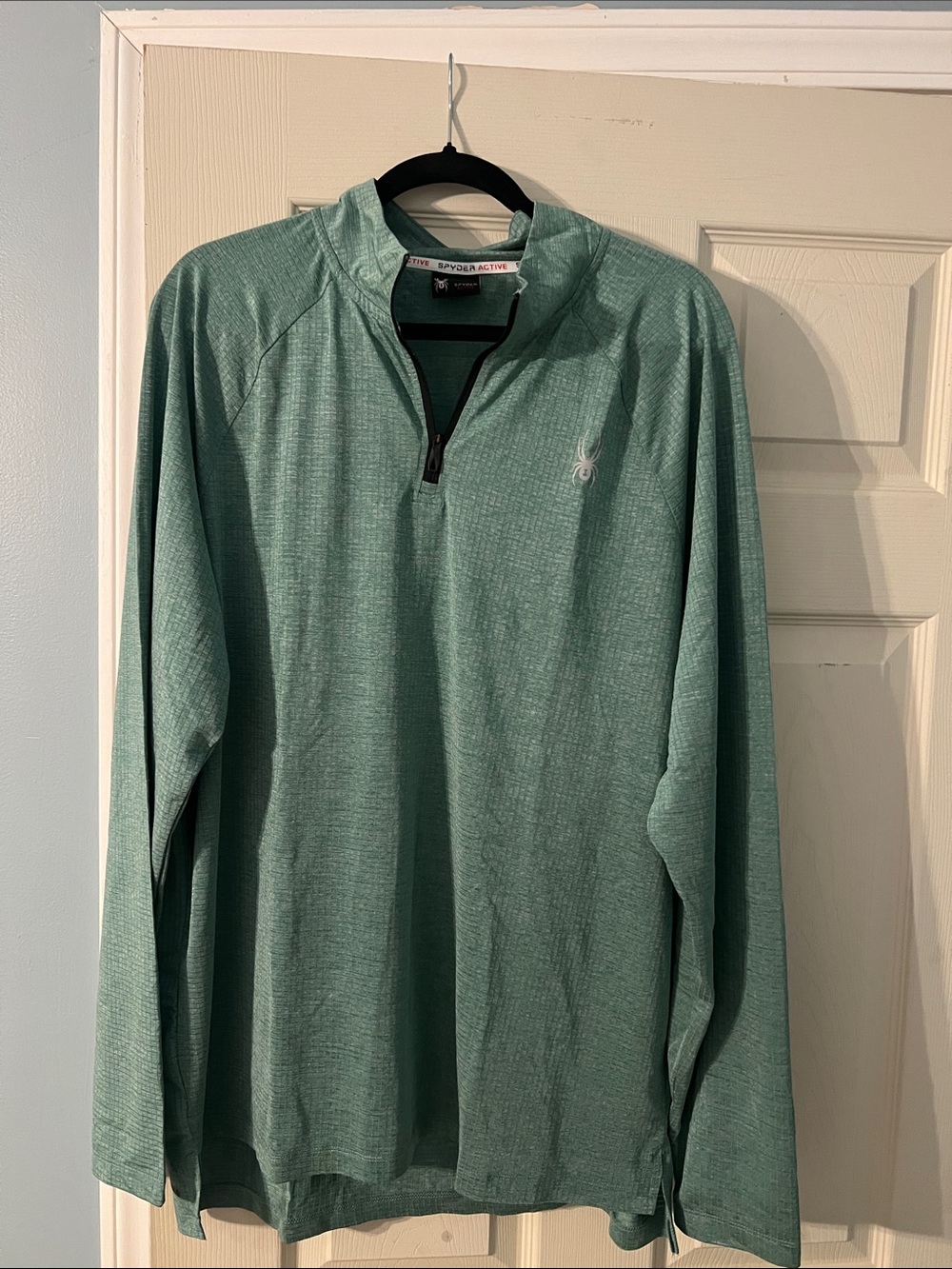 Spyder Active Long Sleeve Zip Top